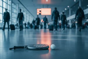 Падел «приземлился» в аэропорту: в Мюнхене открылись три корта прямо в терминале